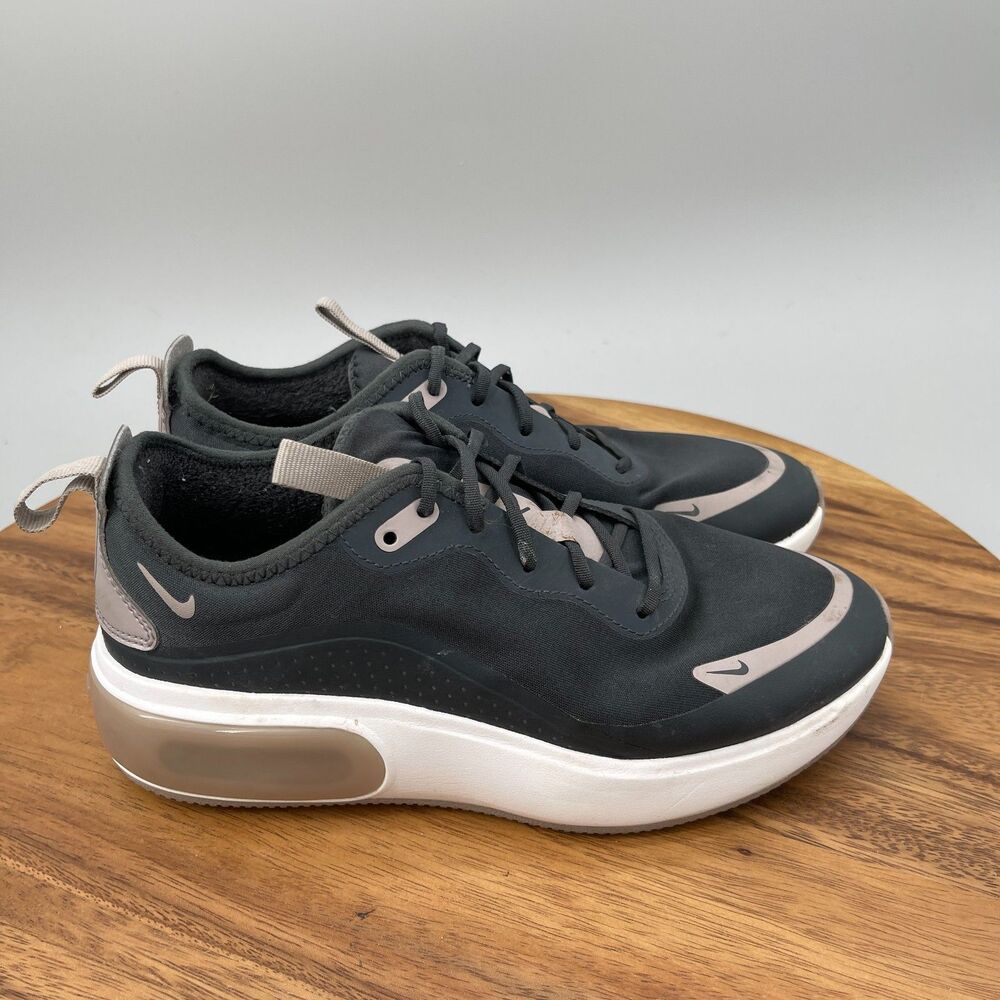 Nike Air Max Dia Shoes Womens 6.5 Black Running Athletic Walking Gym Sneakers